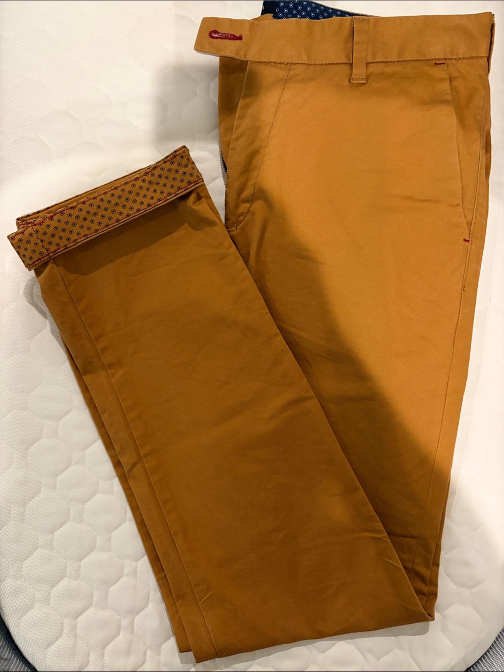 Ted Baker Men's Chinos in Mustard